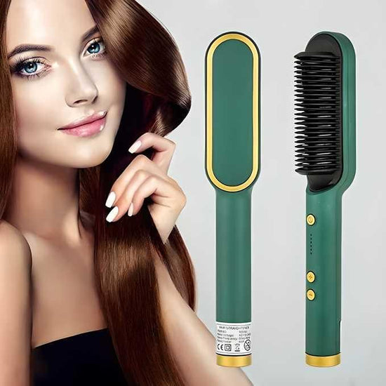Professional Electric Hair Straightener Comb Brush - Vanshglobal