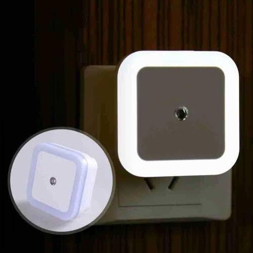 Motion Sensor Square Led Ceiling Light Flush Mount Garage Wall Lamp Warm White Light (Pack Of 2) - Vanshglobal