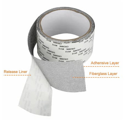 Strong Adhesive & Waterproof Window Mosquito net Covering Mesh Tape - Vanshglobal