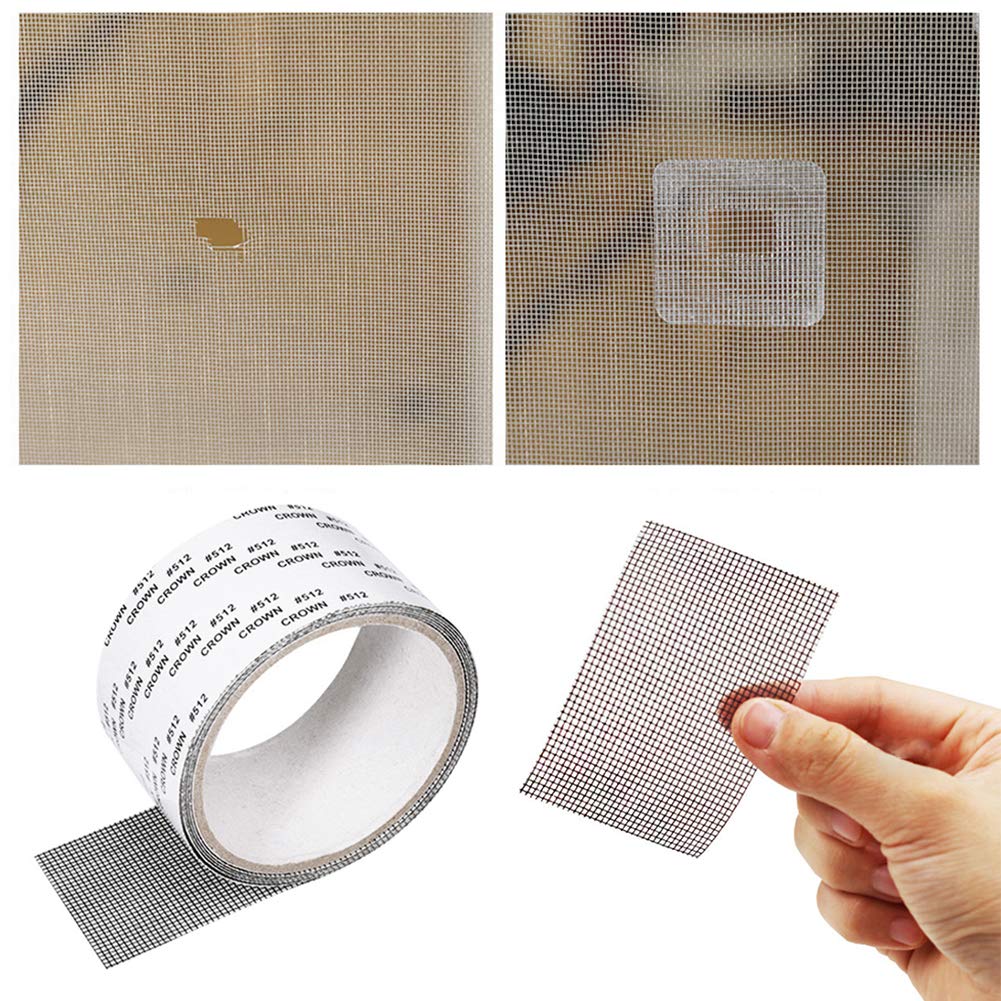 Strong Adhesive & Waterproof Window Mosquito net Covering Mesh Tape - Vanshglobal