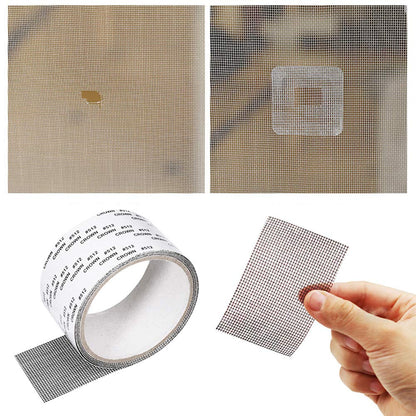 Strong Adhesive & Waterproof Window Mosquito net Covering Mesh Tape - Vanshglobal